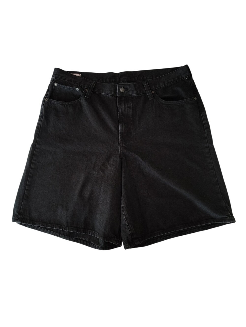 GAP 100% Cotton  Black Denim Shorts Size 20